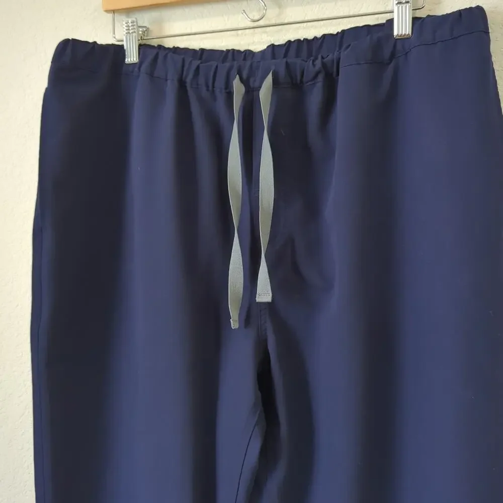 Figs Technical‎ Collection Scrub Pants XXL Men's Navy Blue Hospital Doctor Nurse